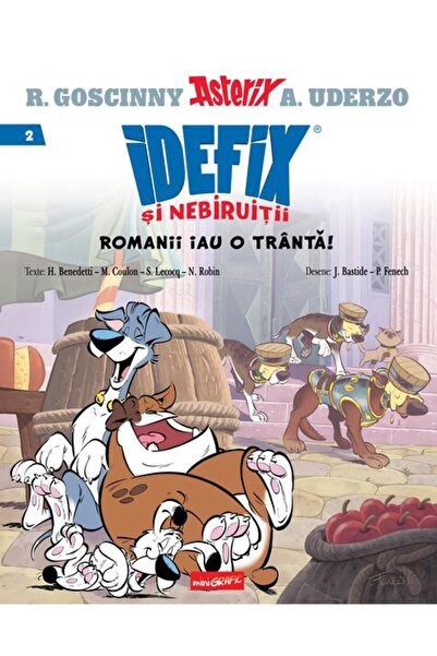 Minigrafic Idefix și Nebiruiții #2. Romanii iau o trântă!