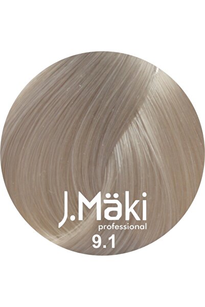 J.Mäki professional J.Maki Professional vopsea de păr 9.1 very light ash blonde