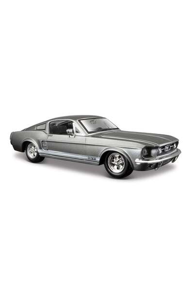 Maisto Masinuta Ford Mustang GT 1967, 1:24, Gri