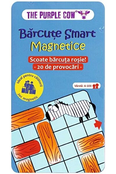 The Purple Cow Joc inteligent cu bărci magnetice