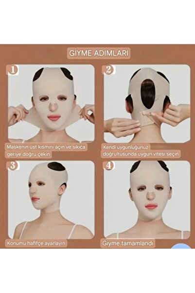 BBS V Face Shaping Mask - Double Chin Reducer and Face Lift Band - Anti-Aging Corset
