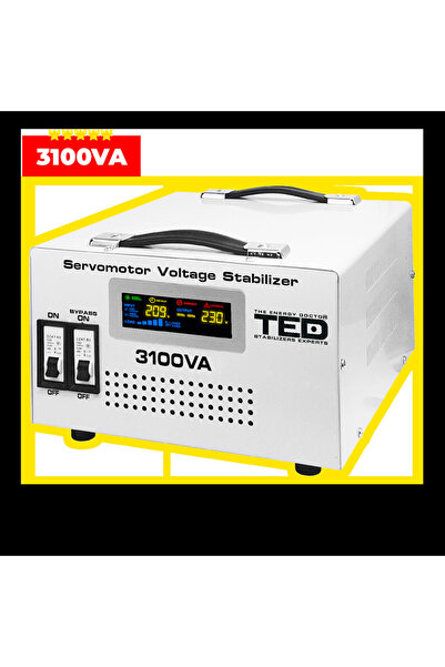 TED Electric Servomotor Voltage Stabilizer 3100VA 1800W - Regulator