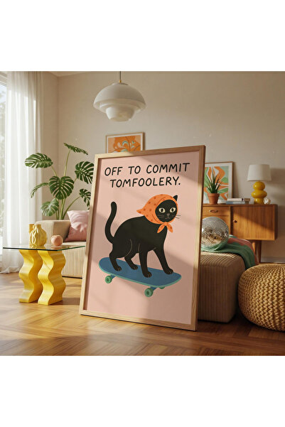 Tuba Decor Επιτραπέζια ζωγραφική με ξύλινο πλαίσιο ενός τεμαχίου, έτοιμη για ...