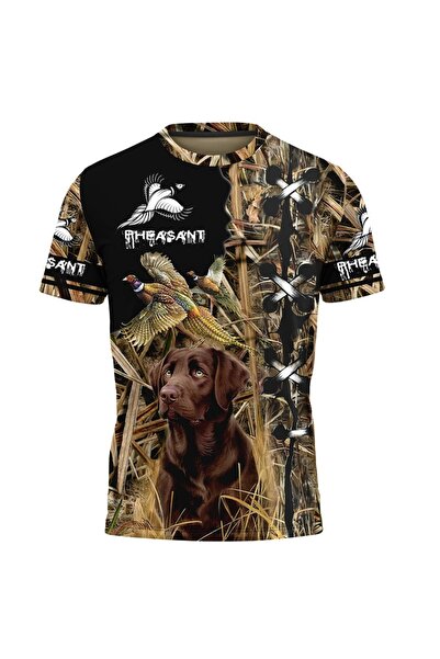 OEM Men's T-shirt Pheasant, short sleeve multicolor F138