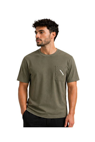 Yassino 3D Motion Printed Oysho Fabric Men's T-Shirt 26569