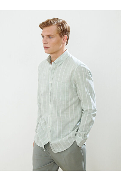 LC Waikiki Ανδρικό πουκάμισο LCWAIKIKI Classic Regular Fit Poplin