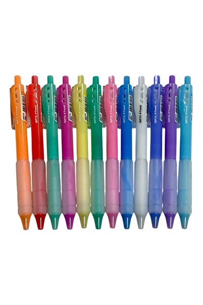 Gıpta Jel Tükenmez Kalem Trend Akrilik Jel 12 Renk 0.7 Mm