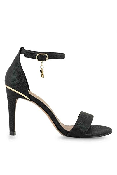 Exe Shoes Πέδιλα Γυναικεία RENATA-932 700-932 Μαύρο Φίδι Q47009325006