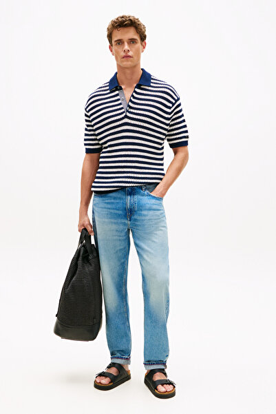 Tommy Hilfiger Regular Tapered Harlem Taj Mavi Erkek Jean