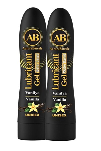 AuroraBoreale Vanilya Aromalı Premium Kayganlaştırıcı Jel Lubricant Gel 250 ML 2 li Set
