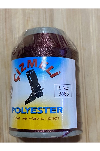 çizmeli Polyester Lace Thread, Embroidery Thread 20 Gr 3685