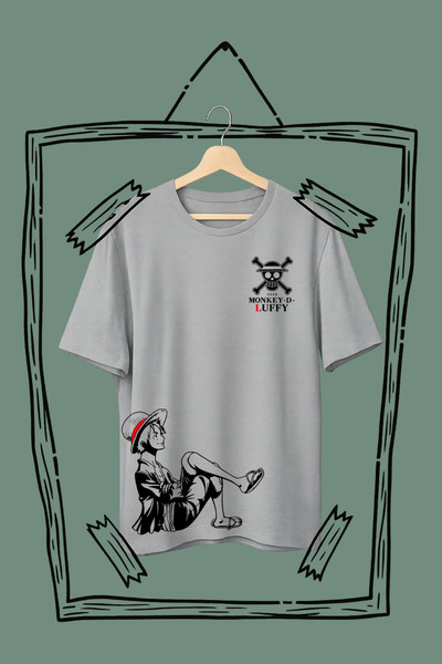 barsdepo One Piece Printed T-Shirt, Oversize Unisex T-Shirt Kids / Adults