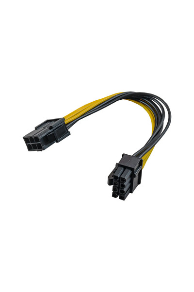 Akyga Adaptor PCI Express 6 pini tată / 6+2 pini mamă AK-CA-07