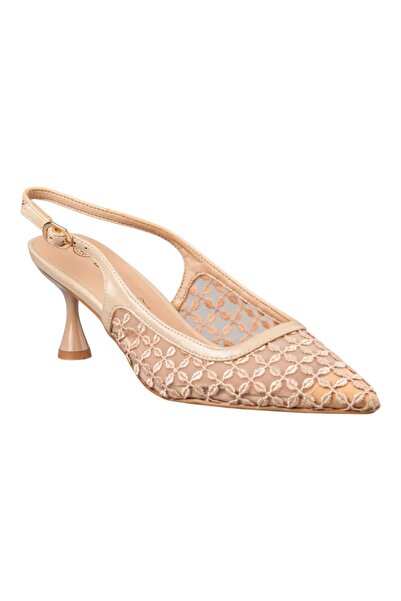 Envie Shoes Γυναικείες Παπούτσια Γόβες slingback E84-23426-36 Μπέζ