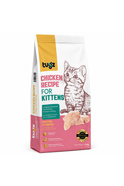 TAVUKLU YAVRU KEDİ MAMASI 15 KG ( YEME GARANTİLİ )
