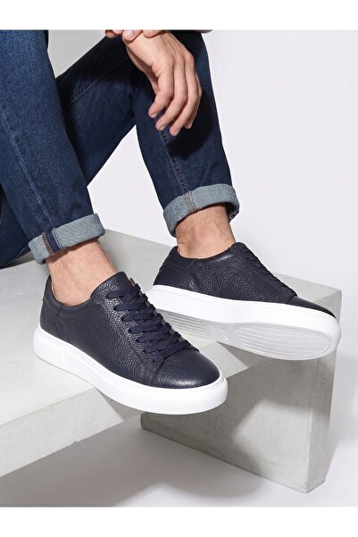 RAVELLES Men's Genuine Leather Sneaker Daily Stylish Sports Shoes Comfortable...