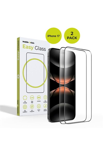 Mobile Origin EasyGlass iPhone 17, pachet de 2