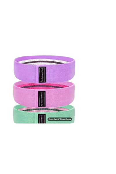 unbranded FITSTRAPS fitness resistance bands set of 3 pieces, light, medium a...