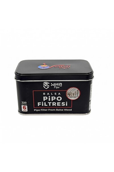 Şahin 6mm Balsa Pipo Filtresi 320 Adet 351245