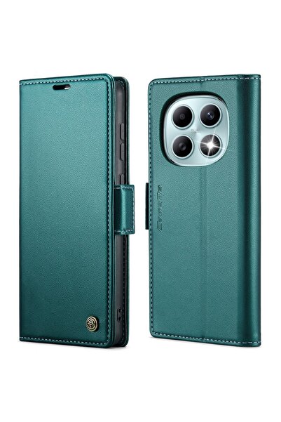 Caseme 023 Luminus Θήκη Πορτοφόλι Green (Xiaomi Redmi Note 15 5G/Poco M8 5G)