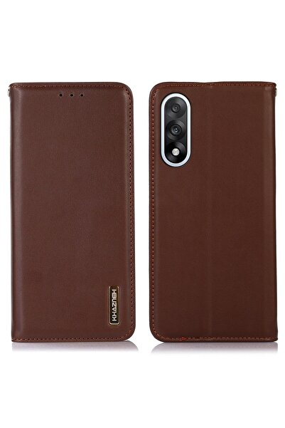 KHAZNEH Δερμάτινη Θήκη Βιβλίο Brown (OnePlus Nord 5 5G)
