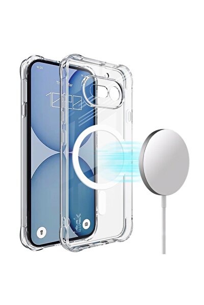 İmak Buffer MagSafe Θήκη Σιλικόνης Transparent (Nothing Phone (4a))