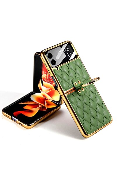 GKK Integrated Plating Σκληρή Θήκη Matcha Green (Samsung Galaxy Z Flip4 5G)