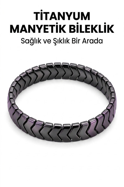 WasWink Manyetik Titanyum Bileklik Zayıflama Bilezik