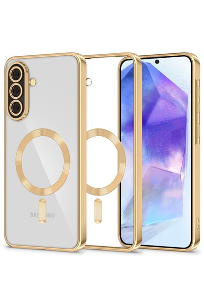 Tech-Protect Husa MAGFLEX MAGSAFE GALAXY A57 5G Auriu Lucios