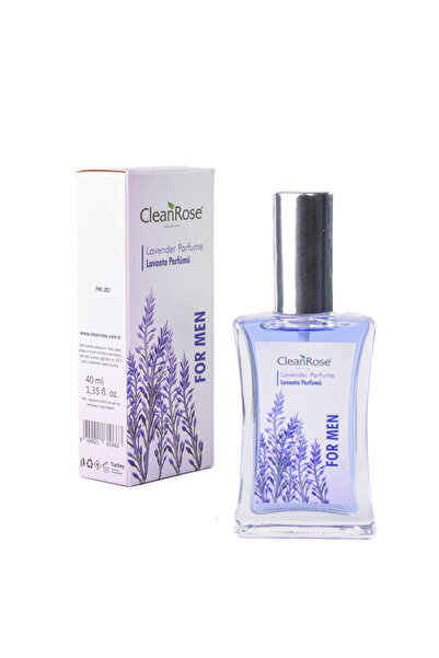 Clean Rose Lavanta Erkek Parfümü 40 ml – Ferah ve Karizmatik Bir Dokunuş