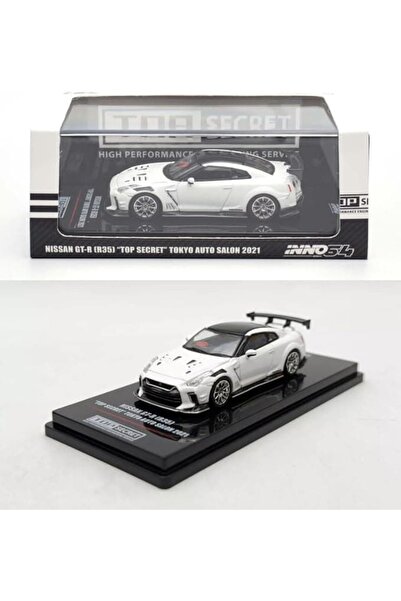 Inno Nıssan GT-R (R35) Top Secret Tokyo Auto Salon 2021 1/64 Model Araba