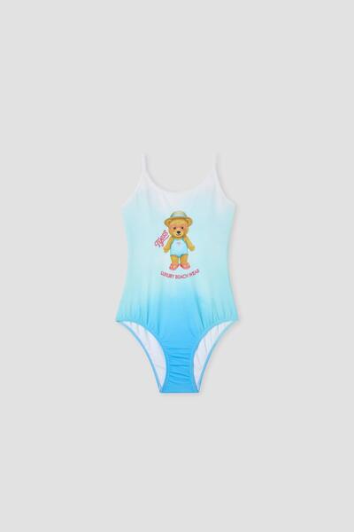 Tyess BG Store Costum de baie colorat pentru fete