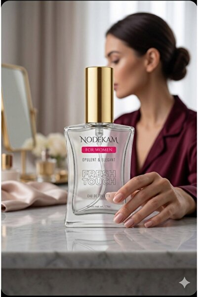 nodekam FRESH TOUCH FOR WOMEN EDT 50 ML KADIN PARFÜMÜ ( 3 ADET X 50 ML = 150 ML )