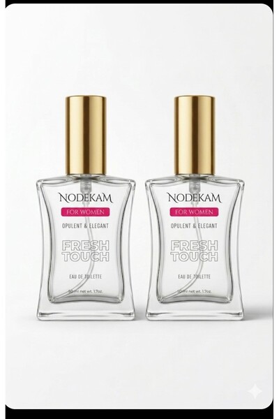 nodekam FRESH TOUCH FOR WOMEN EDT 50 ML KADIN PARFÜMÜ ( 3 ADET X 50 ML = 150 ML )
