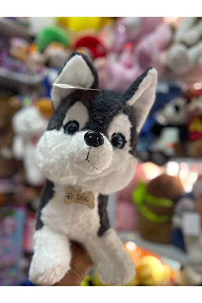 liss çarşı Peluş Kurt Köpeği Sesli Sevimli Uyku Arkadaşı