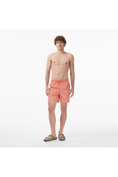 Calvin Klein Medium Drawstring Erkek Turuncu Deniz Şortu