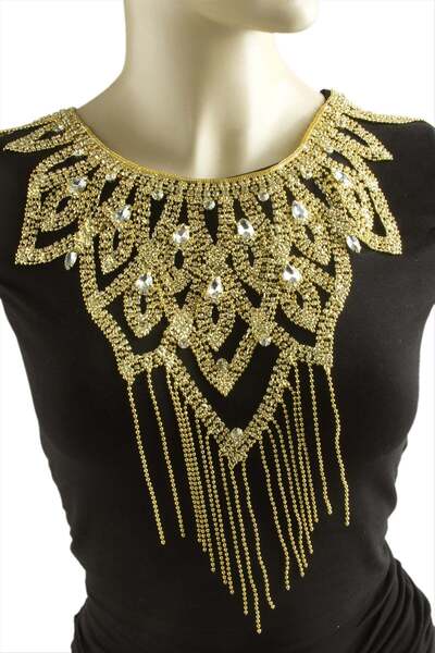 NY JOY Stone Shoulder Necklace