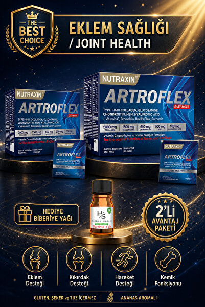Nutraxin 2 Adet Artroflex Easy Move Vitamin Ve Mineralller Içeren Ananas Arom...