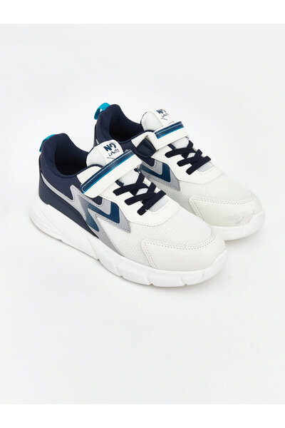LC Waikiki Boys' Sneakers with Laces and Velcro Straps