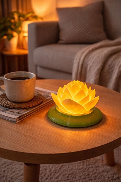 PRİNTLAB3D LOTUS MUMLUK