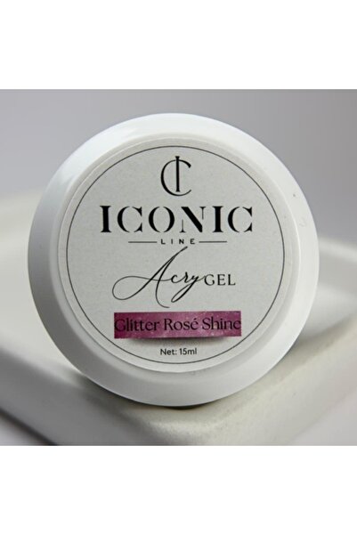 Iconic Line IconicLine - Acrygel - Glitter Rose Shine - 15 ml