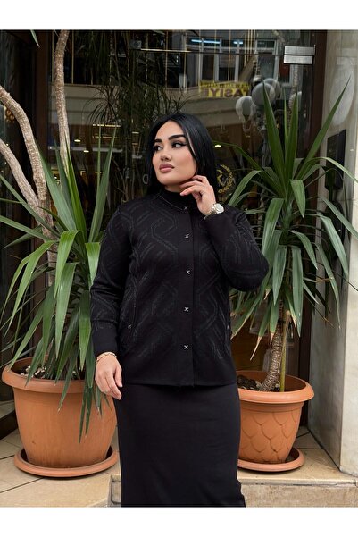 CARLA CARMELİTA Viscose Knitted Cardigan