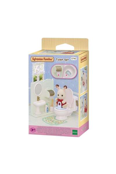 ALVERA COLLECTION 5740 Sylvanian Families Toilet Set (Figures Not Included) +...