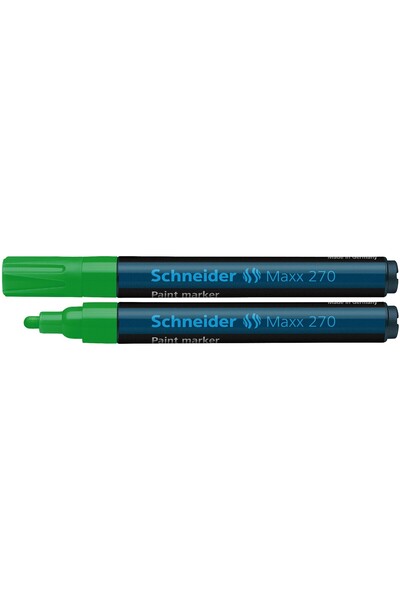 SCHNEIDER Μαρκαδόρος με βαφή Maxx 270, στρογγυλή μύτη 1-3mm - πράσινο