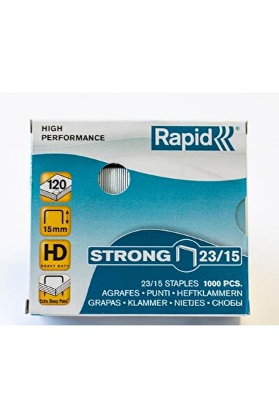 Rapid Καρφίτσες Strong, 23/15, 80-120 φύλλα, 1000 τεμ./κουτί