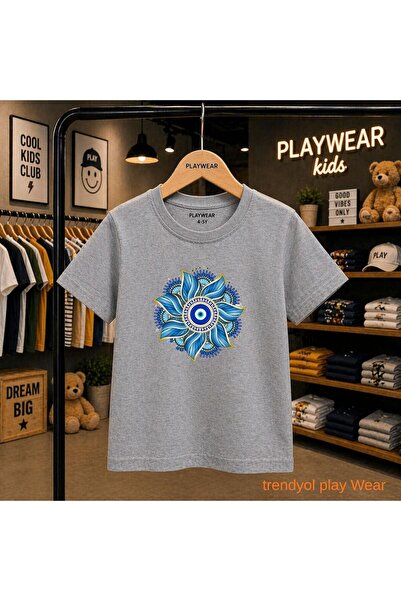 playwear Μπλουζάκι με στάμπα Sea Star Evil Eye 100% παιδικό unisex μπλουζάκι ...