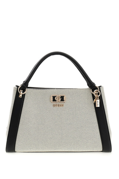 Guess Siyah - Bej Kadın Çapraz Çanta HWAG9719070