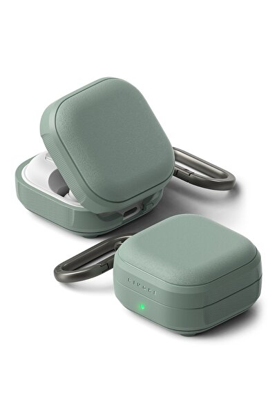 Ringke Husă pentru Samsung Galaxy Buds 4 / Buds 4 Pro - Magnetică Onyx - Verd...