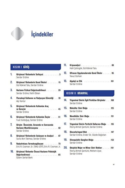 Nobel Tıp Kitabevleri Algolojide Girişimsel Yöntemler 2.Baskı