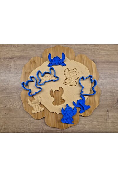 LİYA3D Character-Themed 3D Printing Cookie Mold Set – Sugar Paste & Cookie Mo...